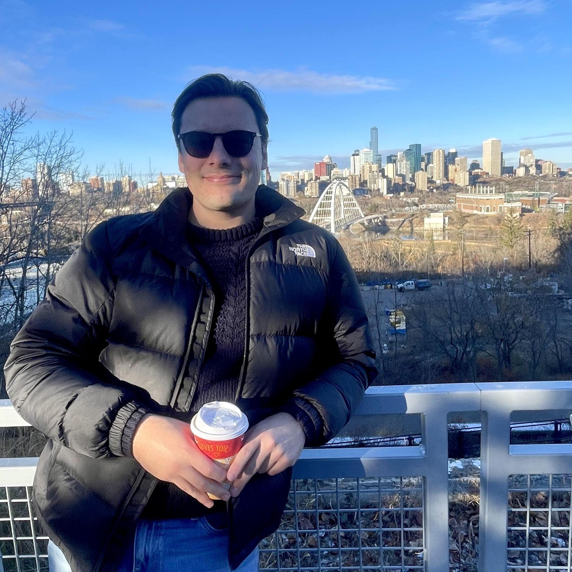 Will's first trip to Canada!