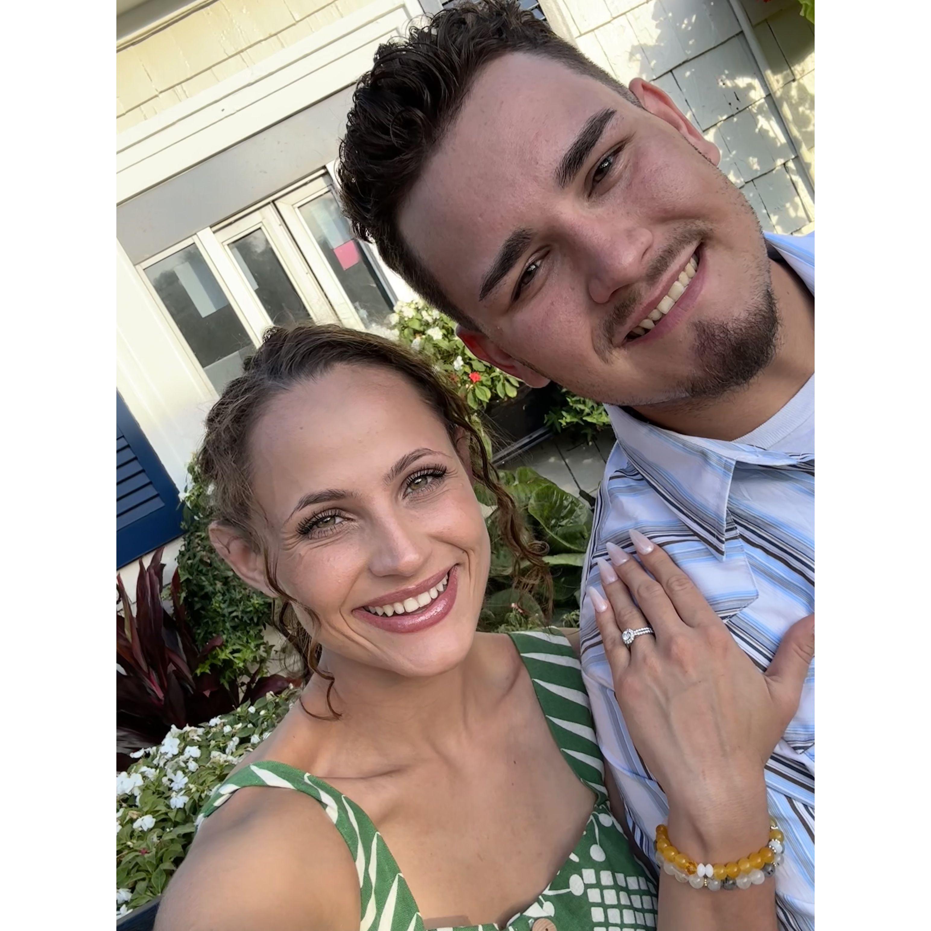 Enjoying our Engagement