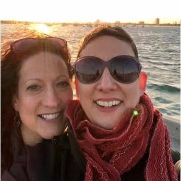 Marnie and sister in Australia