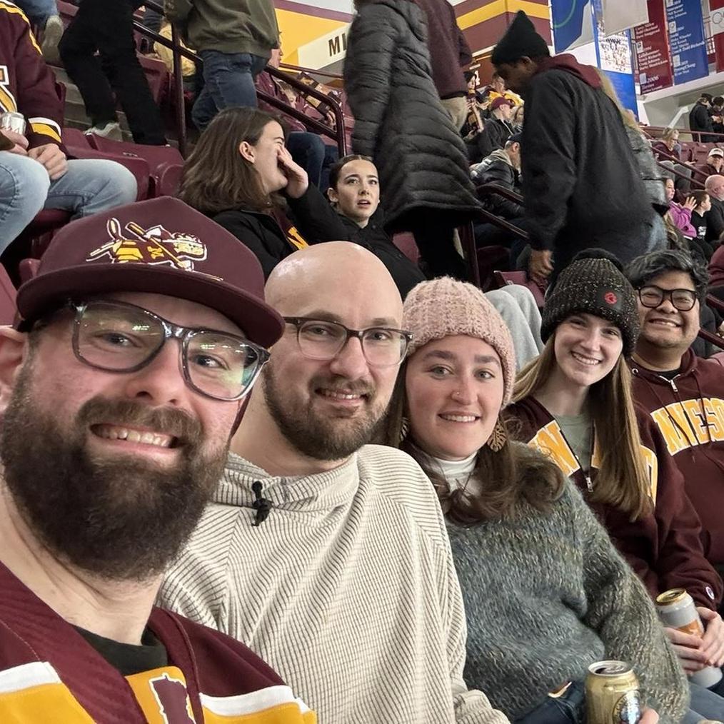 "The U"niversity of Minnesota hockey game