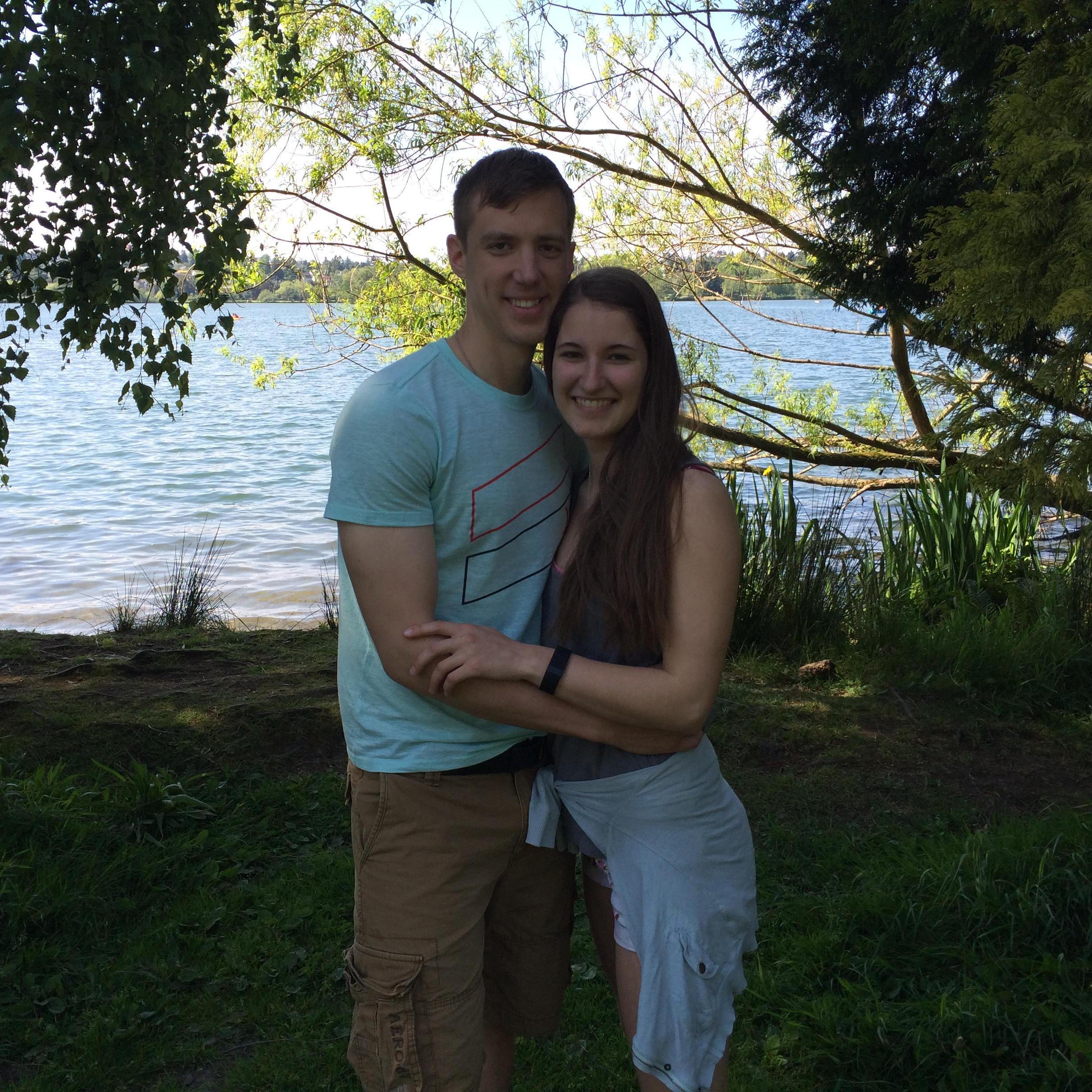 My 20th birthday at Green Lake.