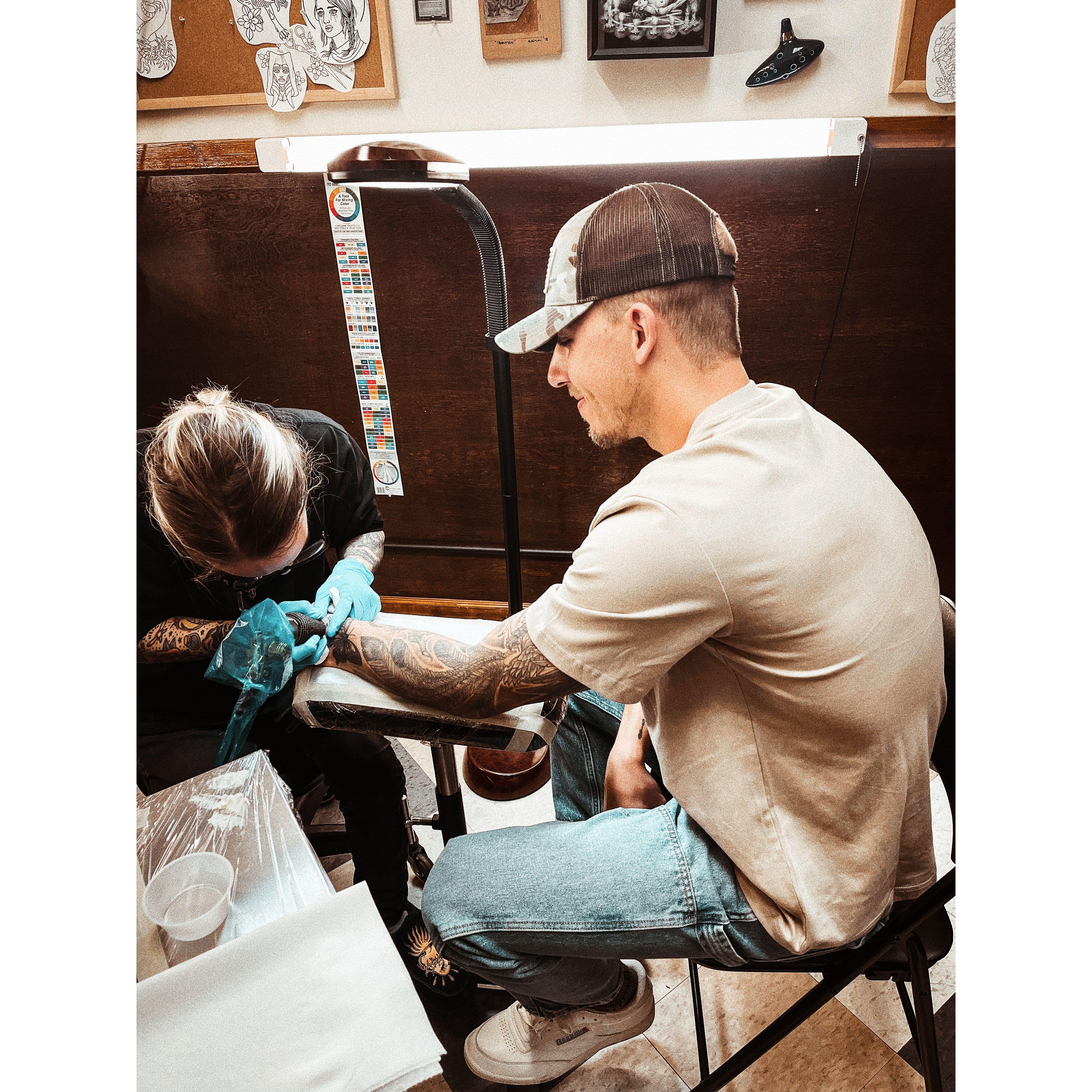 One of Nick's happy places