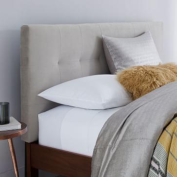 Modern Grid-Tufted Headboard
