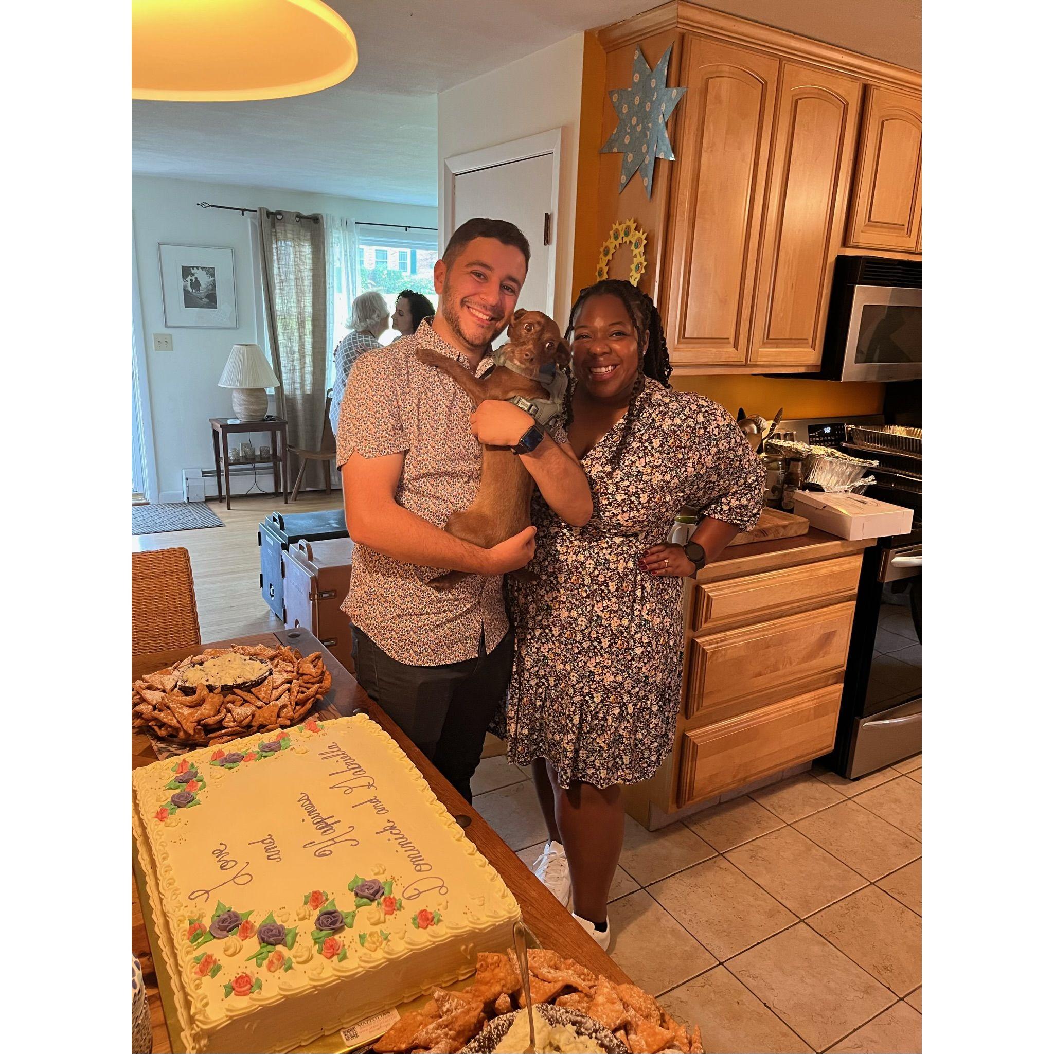 Engagement Party! Featuring Kahlua Bean :)