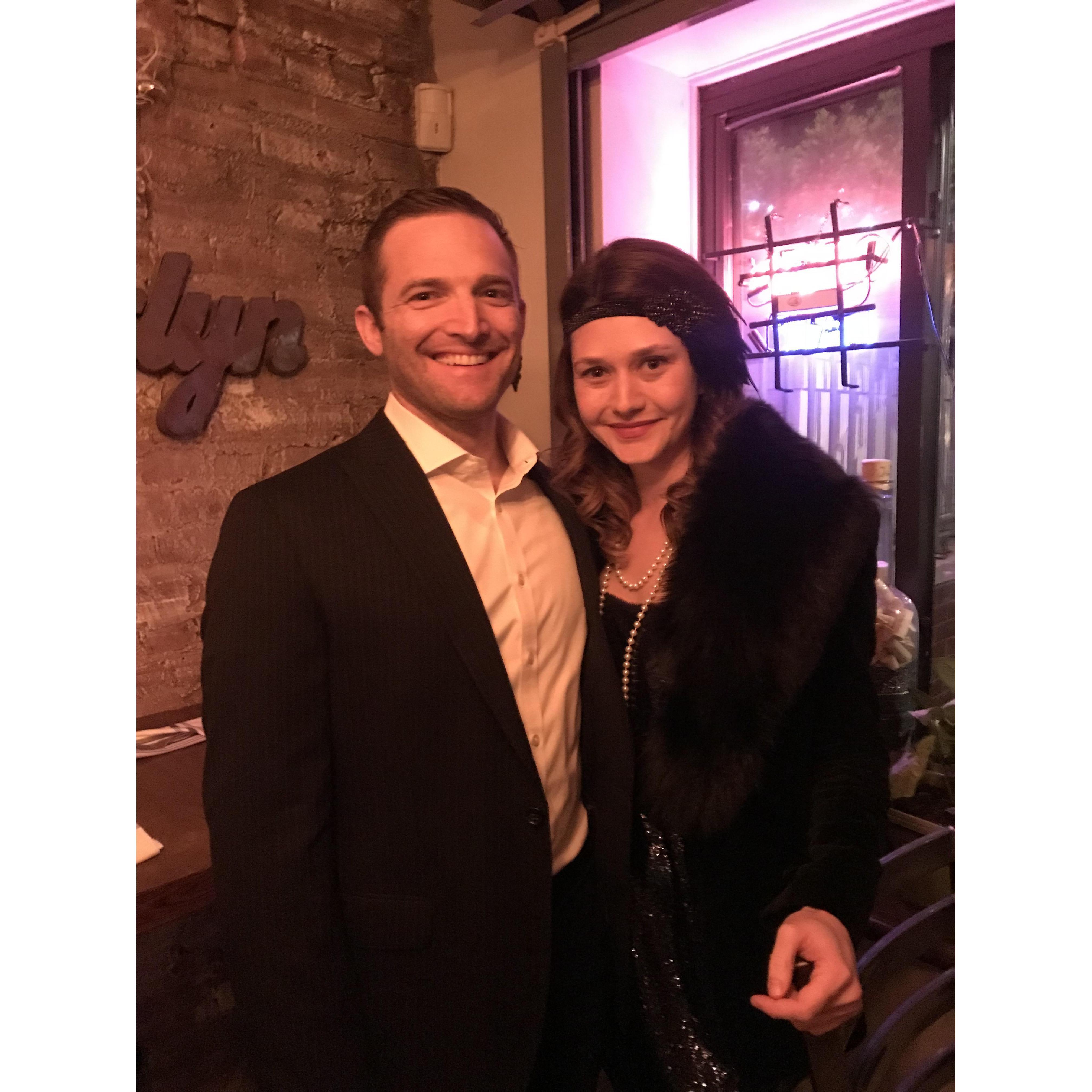 1920s night in Brooklyn