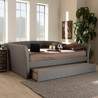 Delora Daybed with Roll-Out Trundle Bed