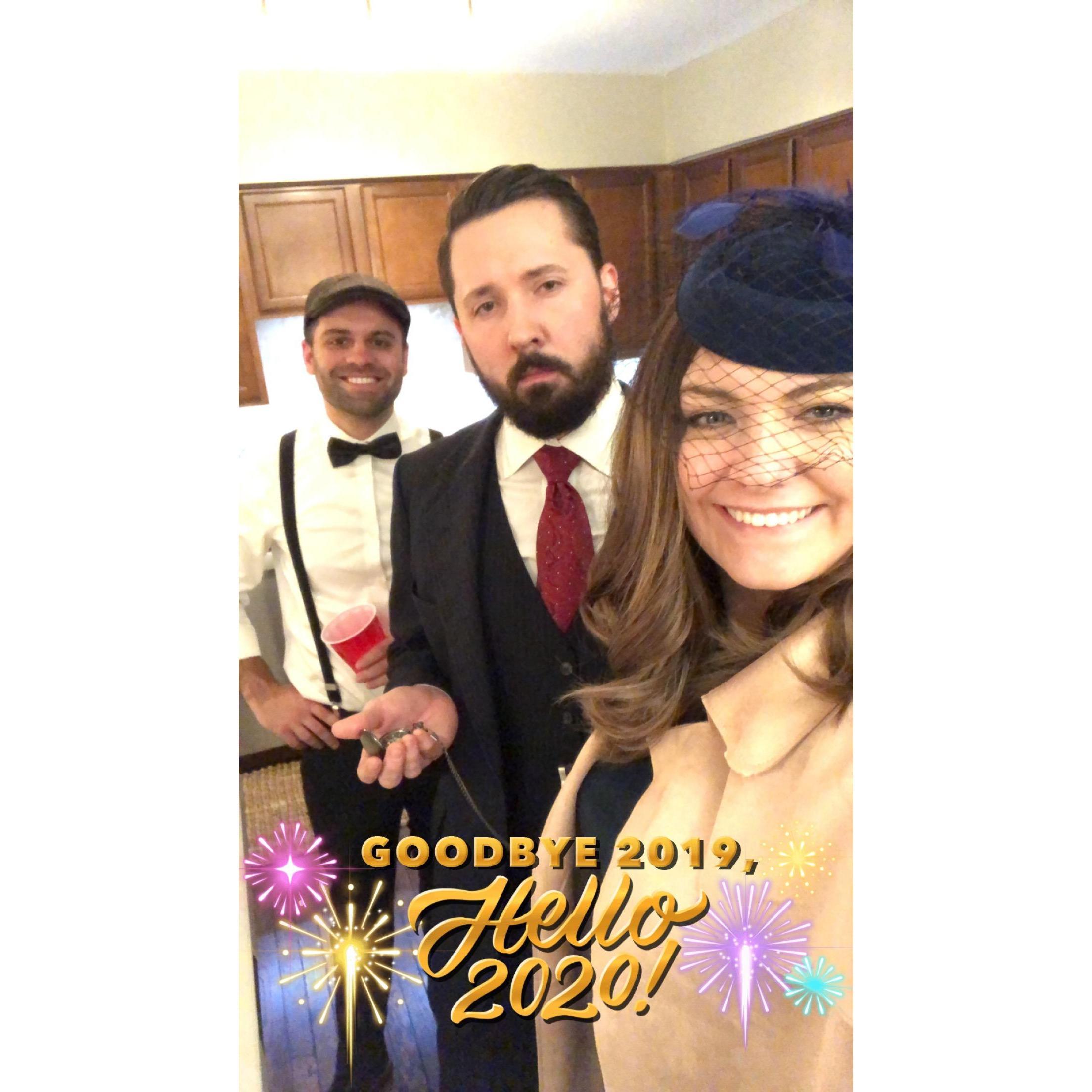 New Year's 2020!! We had no idea what was coming...sigh