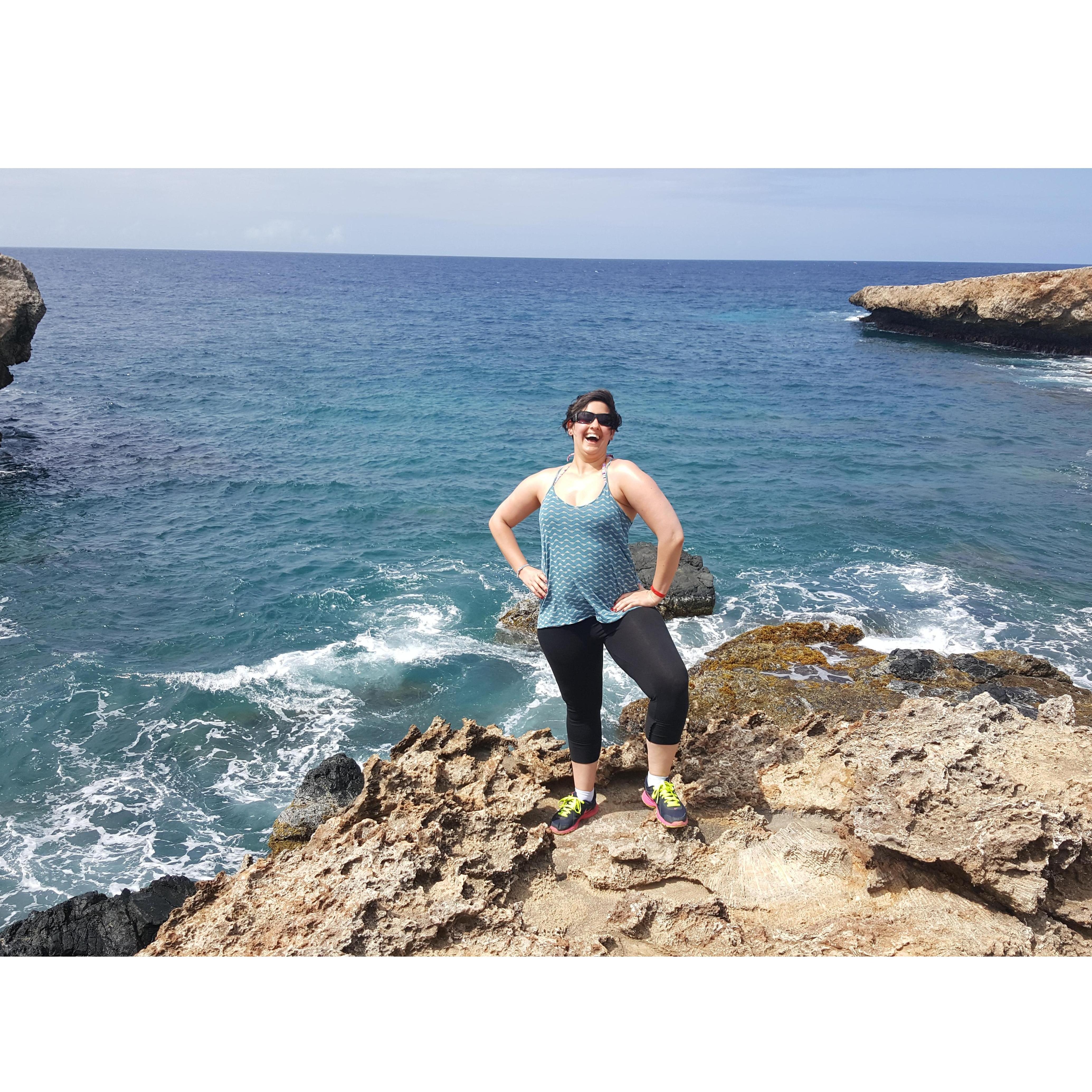 Aruba: Safari tour - Natural Bridge area March 2017