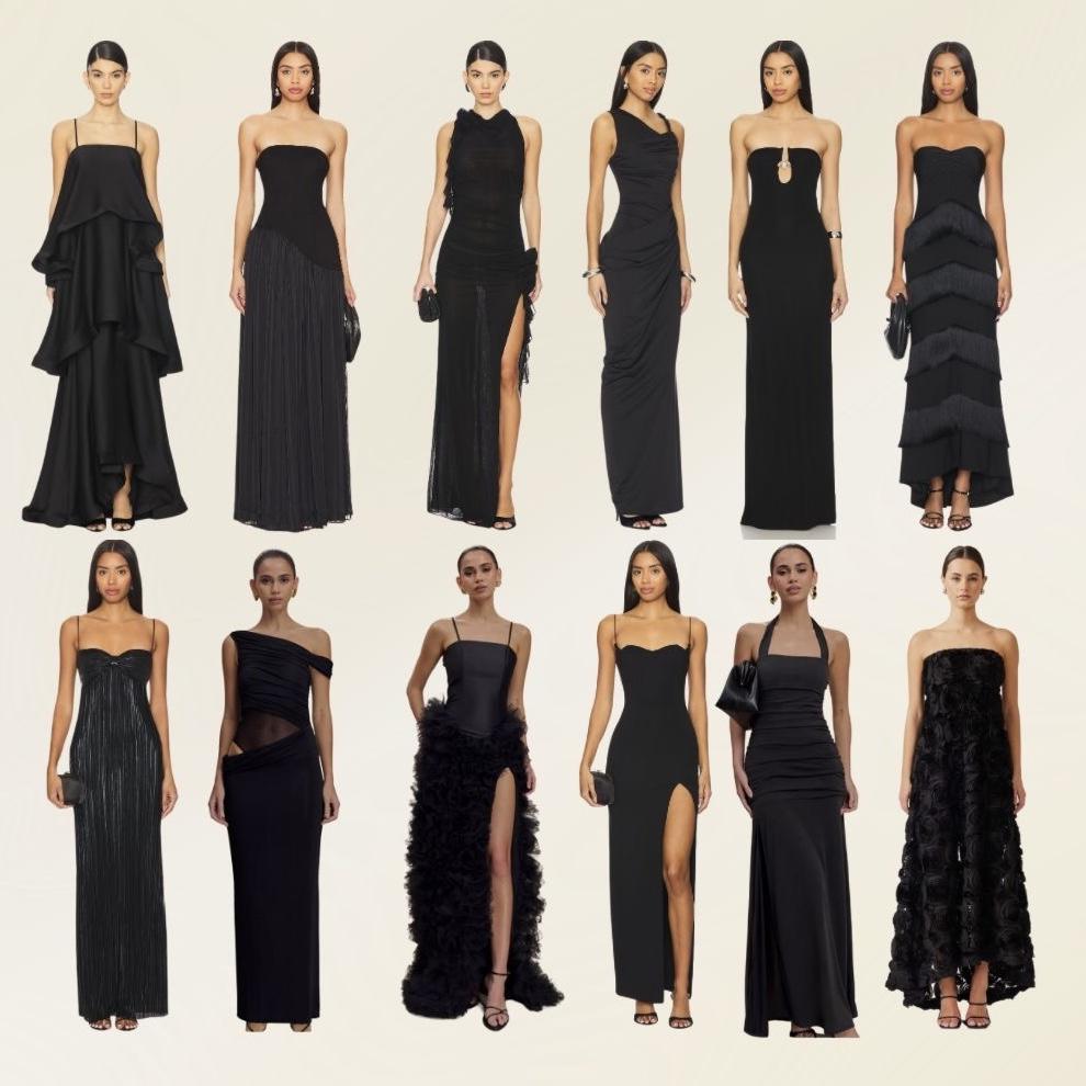 A black top and pants will work perfectly, as long as they are not jeans, sweatpants, or shorts