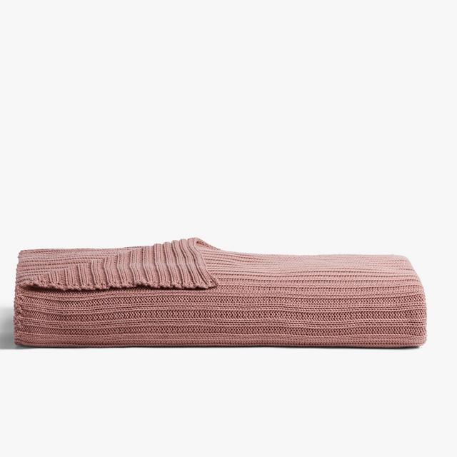 Parachute Oversized Rib Knit Throw