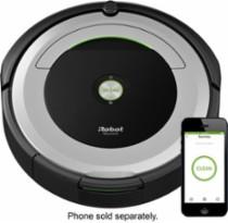 iRobot - Roomba 690 App-Controlled Robot Vacuum - Black/Silver
