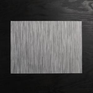 Chilewich ® Ridge Silver Placemat