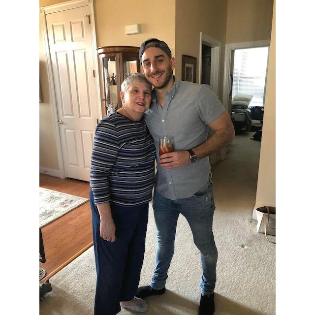 One of Peter's first visits with Nama. We both love her so much, and it makes me so happy to know how much she loved him.