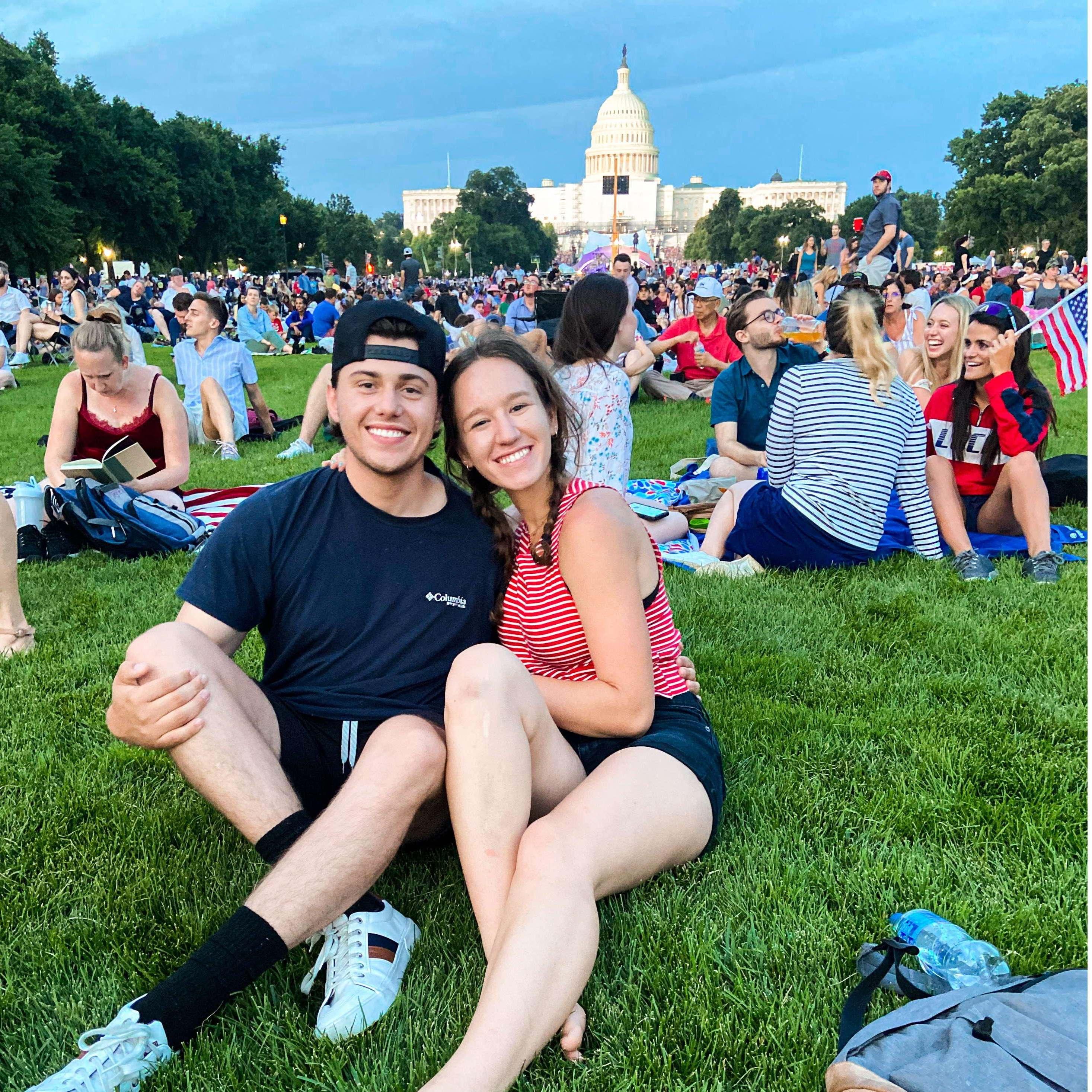 July, 2022 - My second D.C. trip to see Damon ❤️ We got to celebrate July 4th, sightsee more, and explore the surrounding the area!
