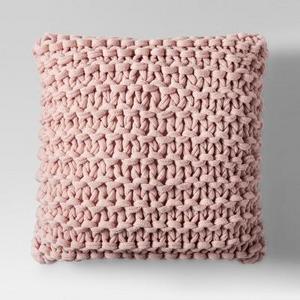 Pink Large Knit Throw Pillow - Project 62™