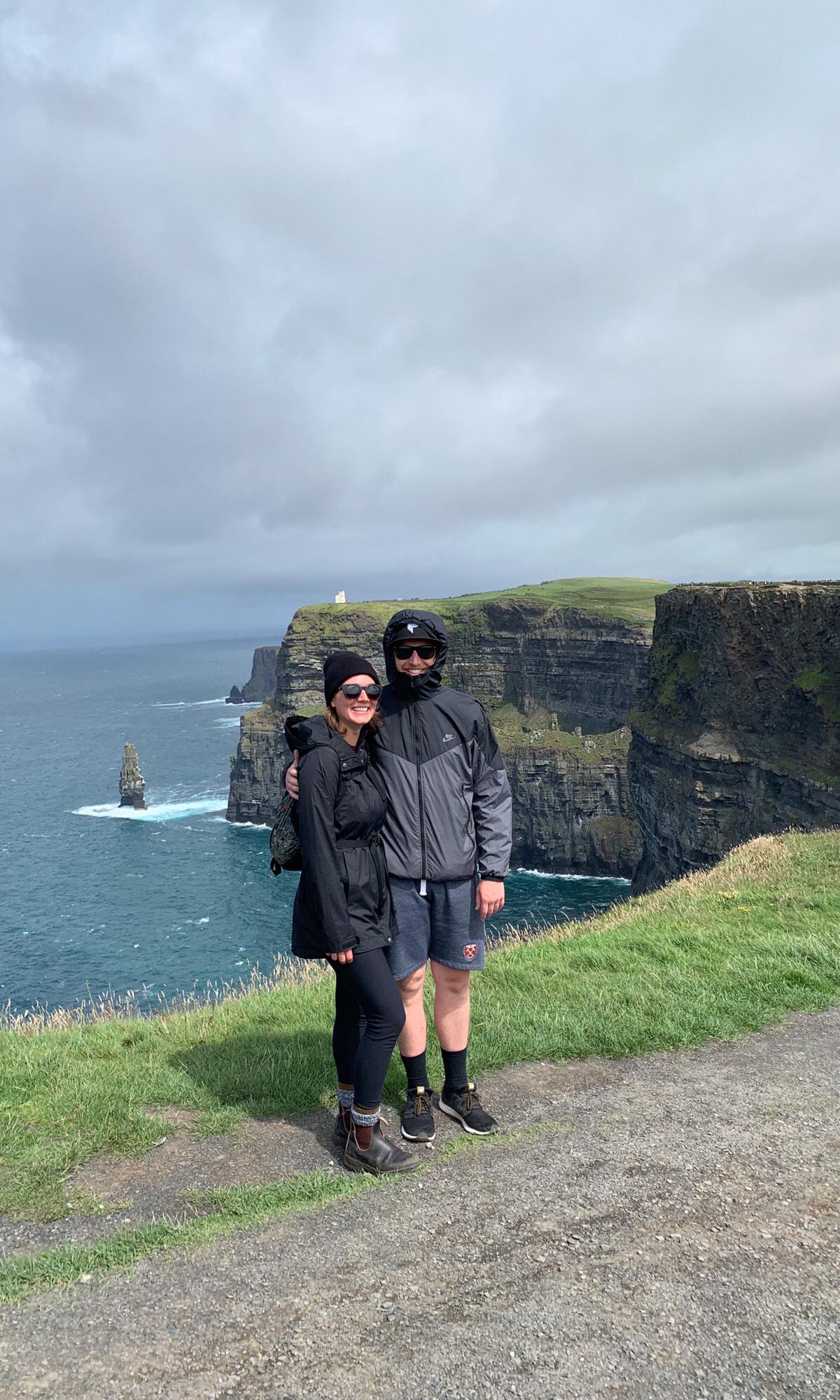 At Cliffs of Moher, Ireland 2019