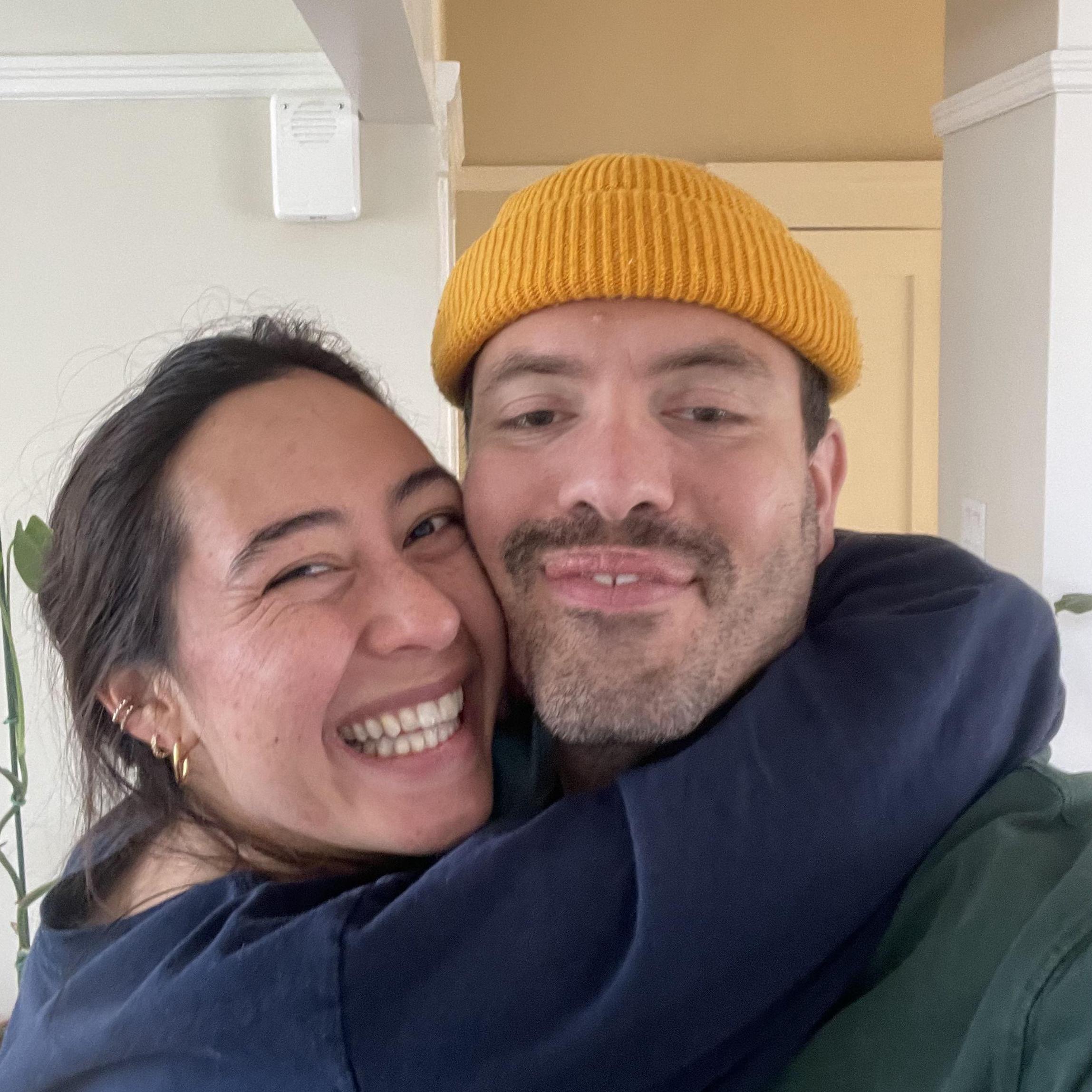 The joy of our first Christmas together