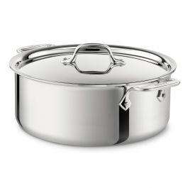 D3 Stainless Stockpot with lid, 6 quart