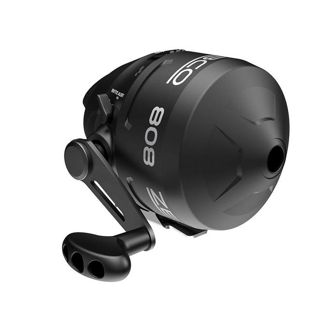 Zebco 808 Spincast Fishing Reel, Powerful All-Metal Gears, Quickset Anti-Reverse and Bite Alert, Pre-spooled with 20-Pound Zebco Fishing Line, Black