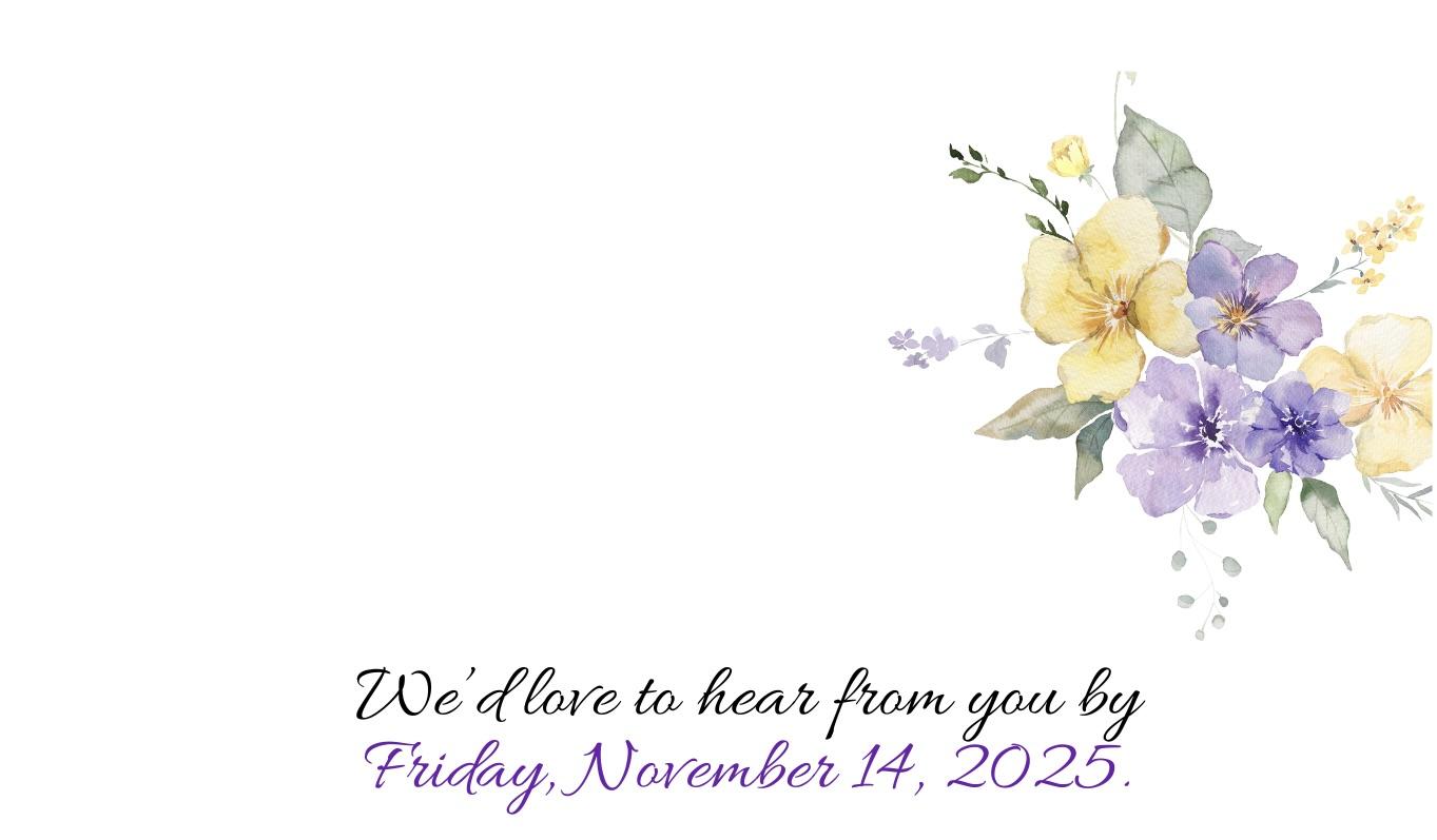 The Wedding Website of Mariah Lewis and Sherod Flono