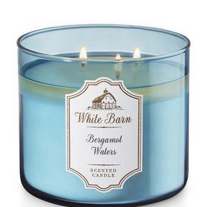 Bergamot Waters3-Wick Candle