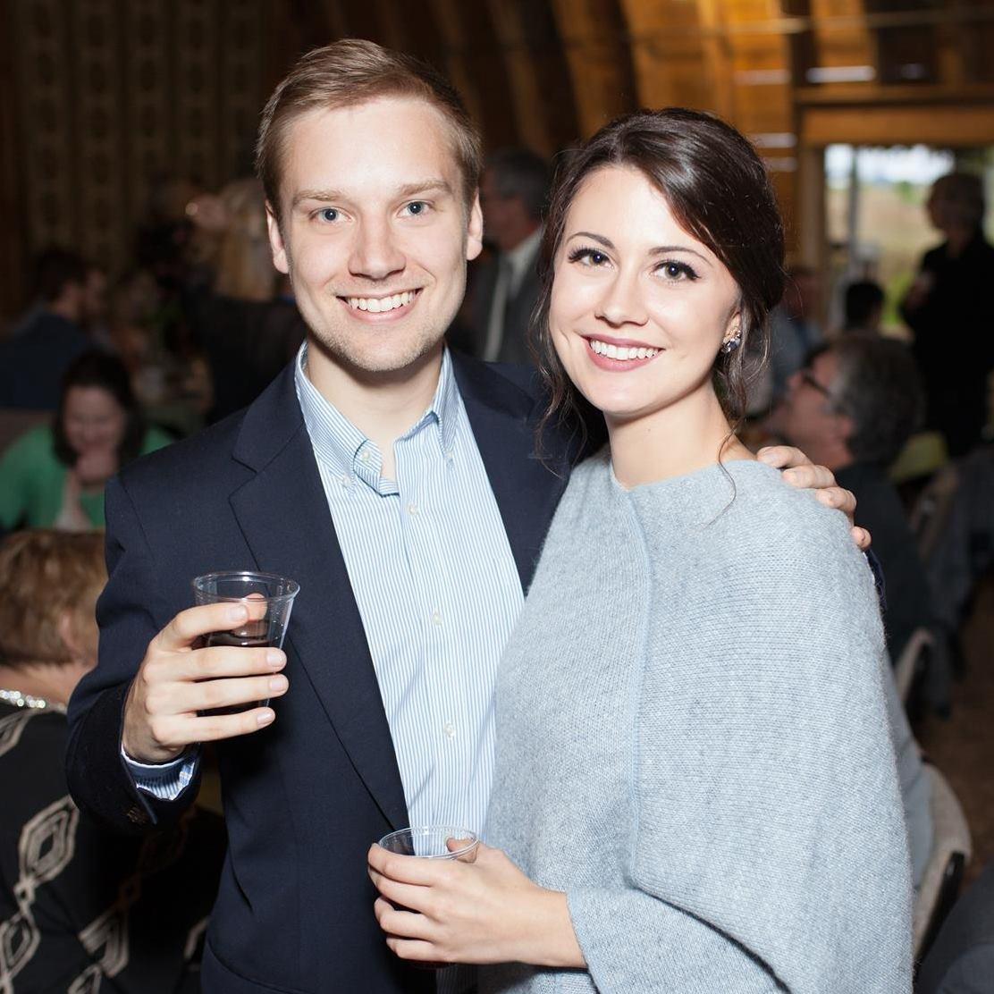 The first time David visited Wisconsin was for Maya and Jack's wedding!