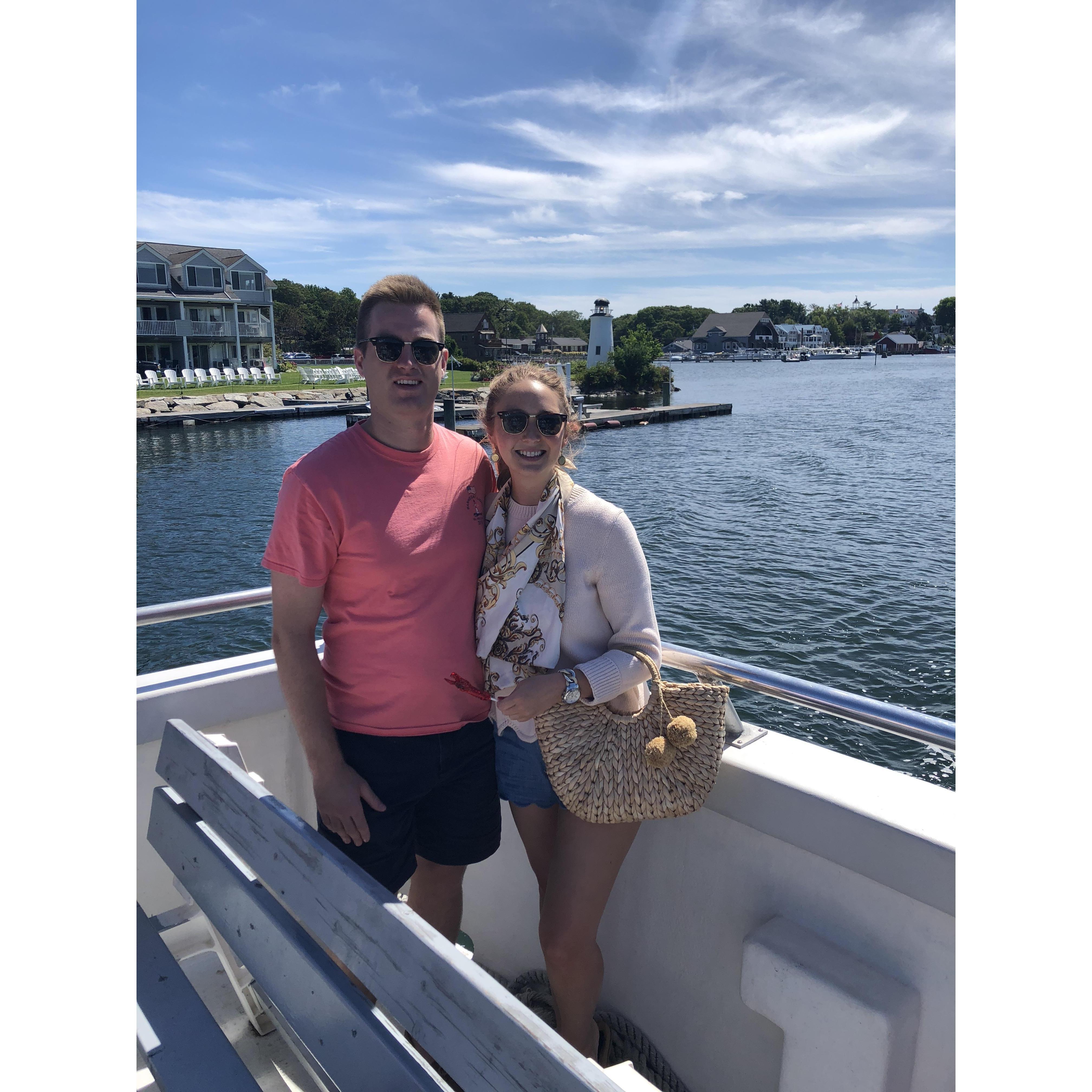 Kennebunkport, Maine - lobster boat tour - Labor Day Weekend 2019