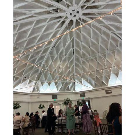 Dome at the venue, the Casino San Clemente. A historic 1930s music hall.