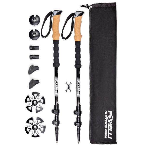 100% Carbon Trekking Poles