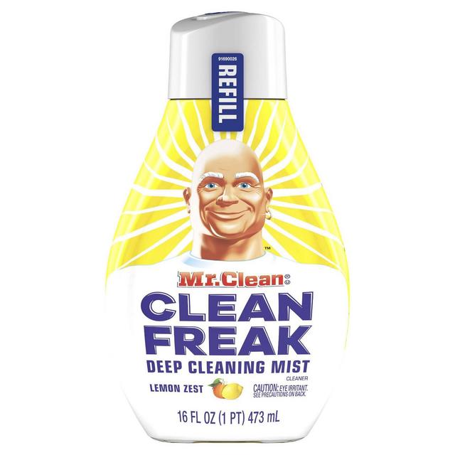 Mr. Clean Clean Freak Cleaning Mist Multi-Surface Spray - Lemon Zest Refill - 1ct/16 fl oz