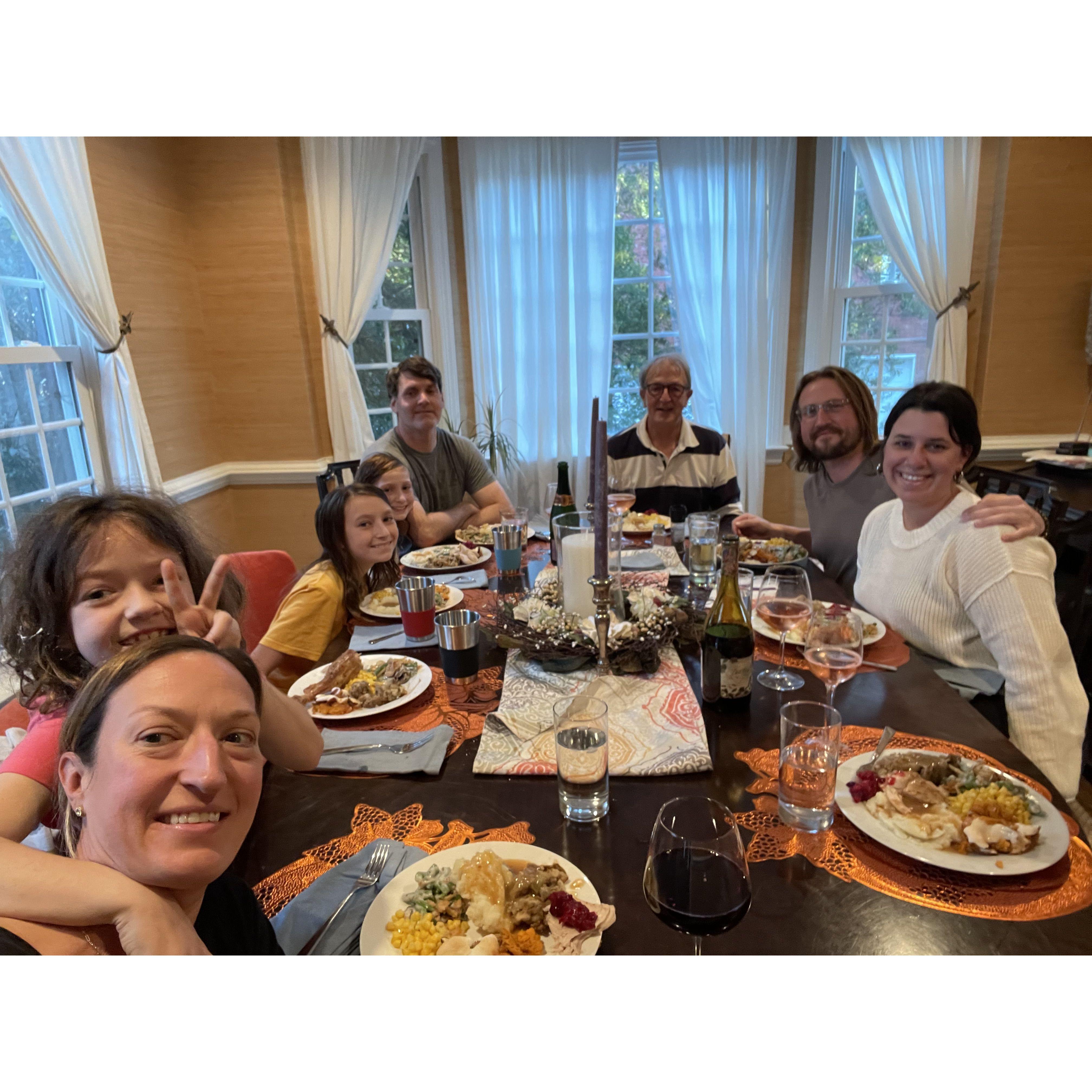 First Thanksgiving with the Kandl family!