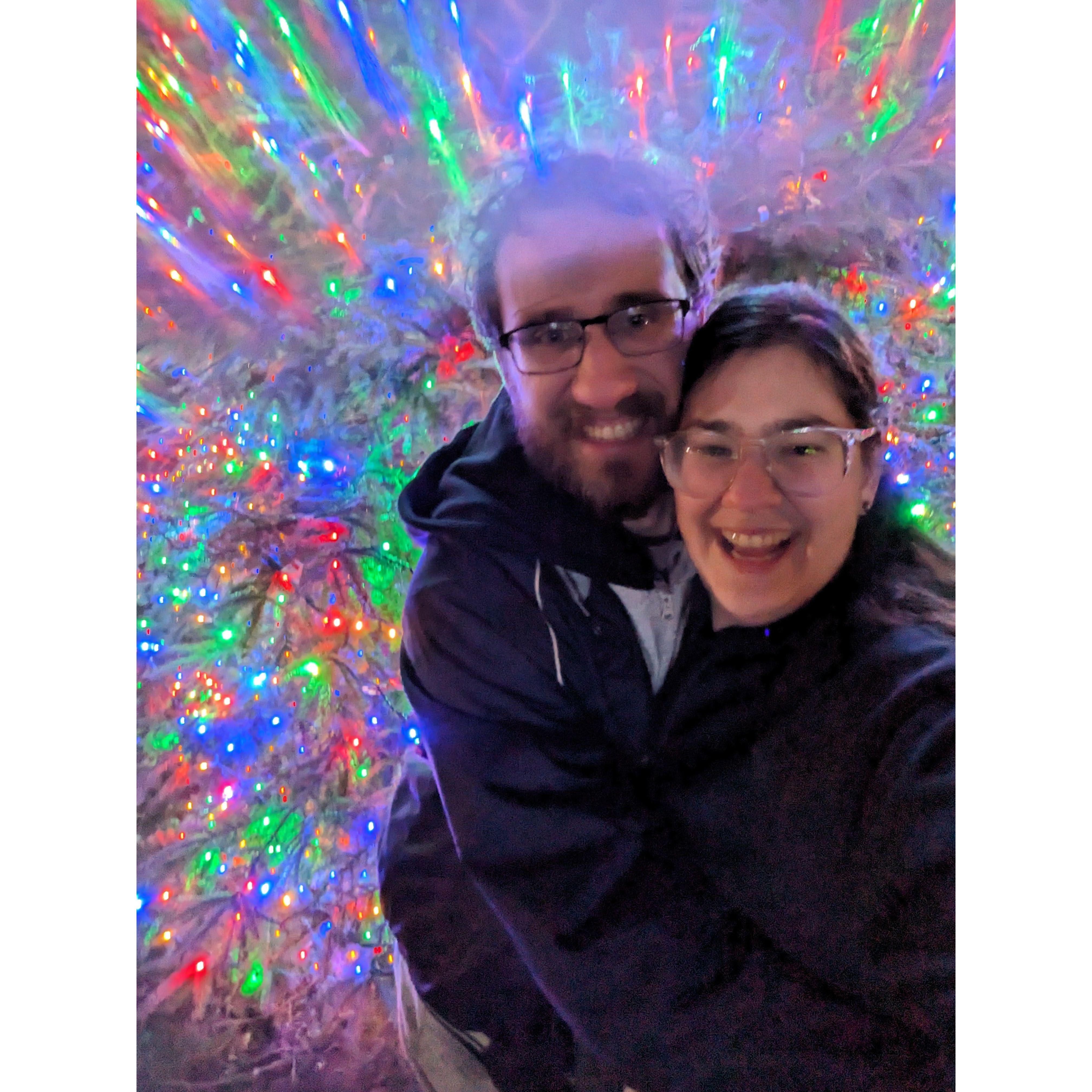 First Christmas being engaged!