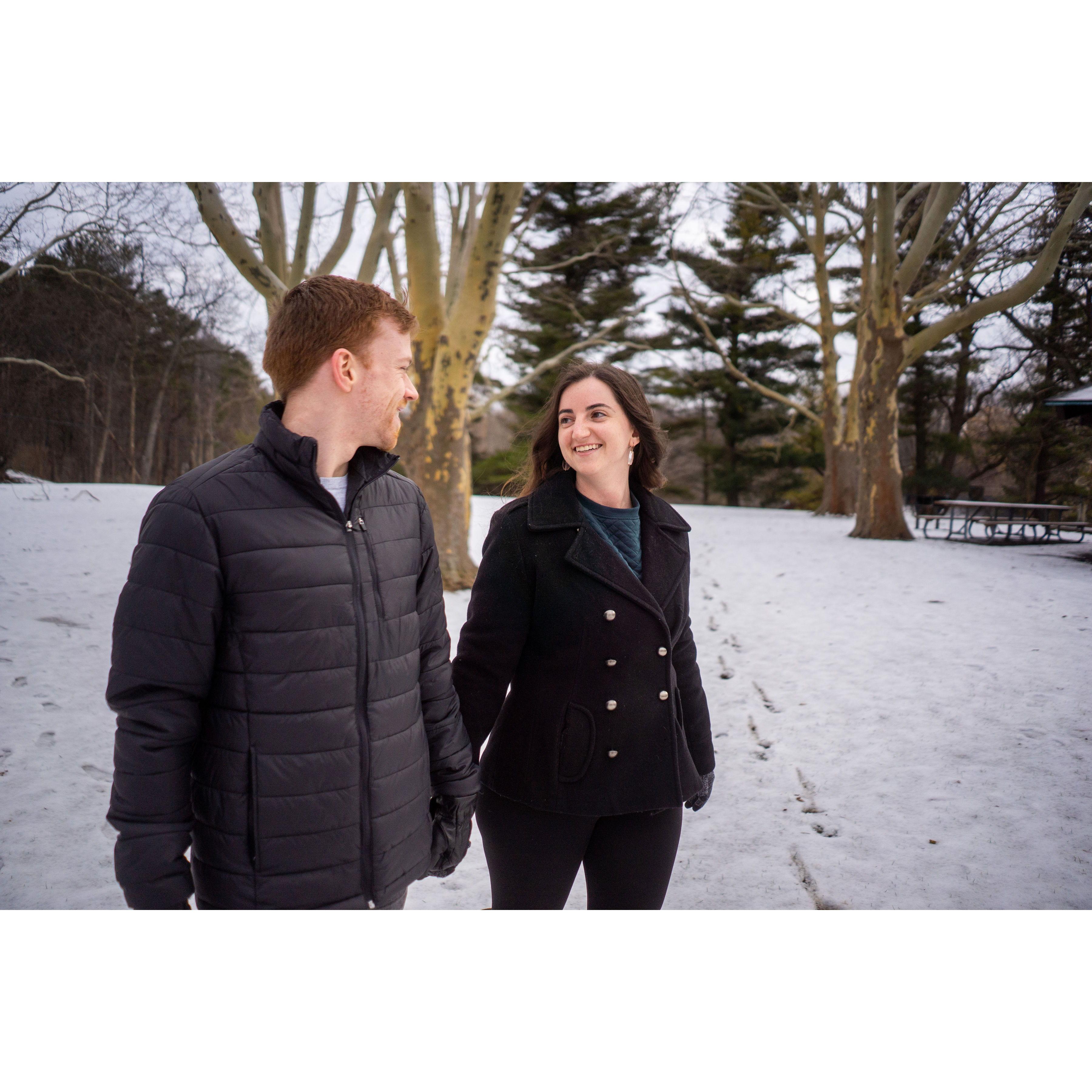 Winter Engagement Session 📸Fortunate Hearts