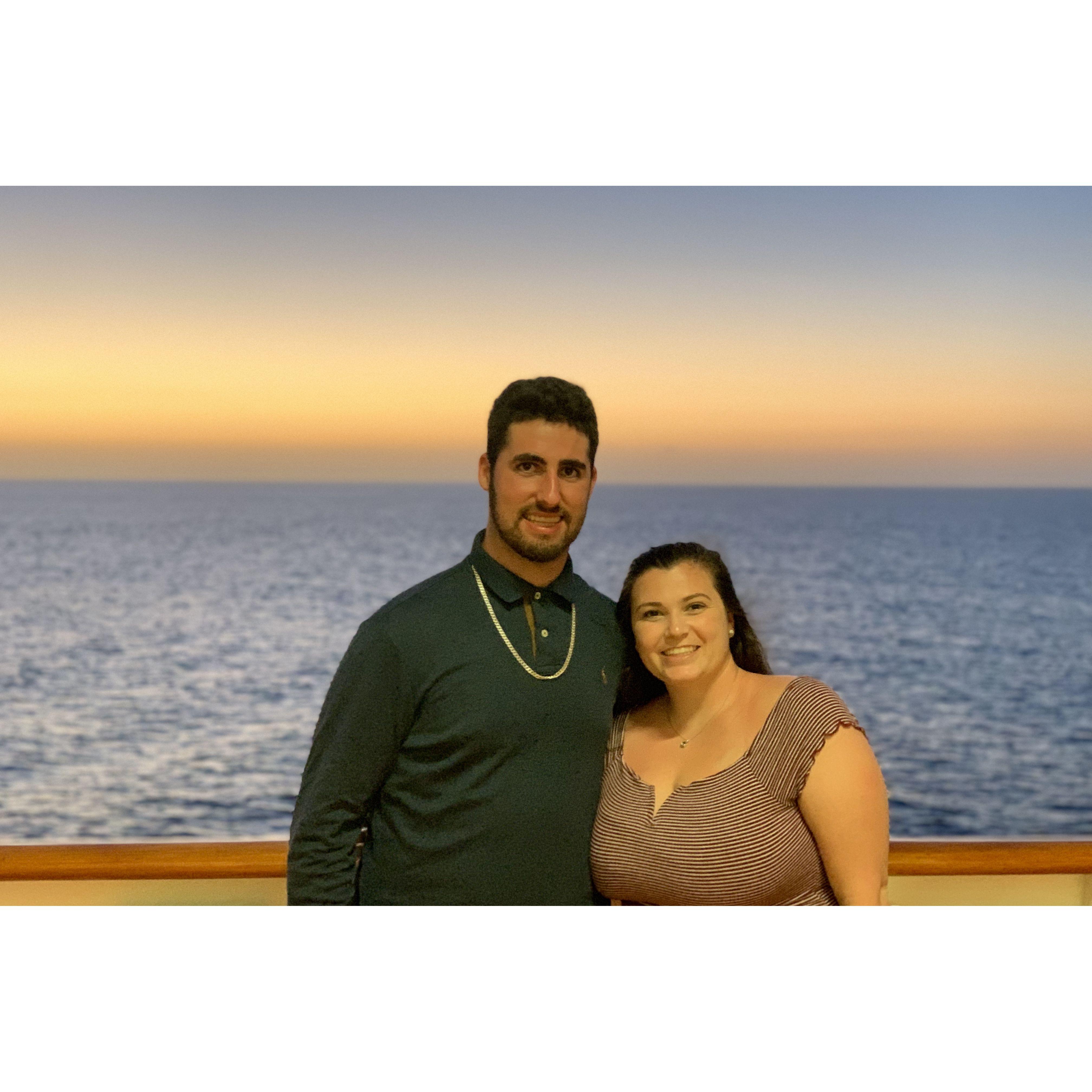 Our first cruise. 2019