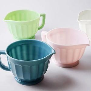 Mosser Glass Colored Glass Panel Batter Bowl, 80-Ounce, 4 Colors