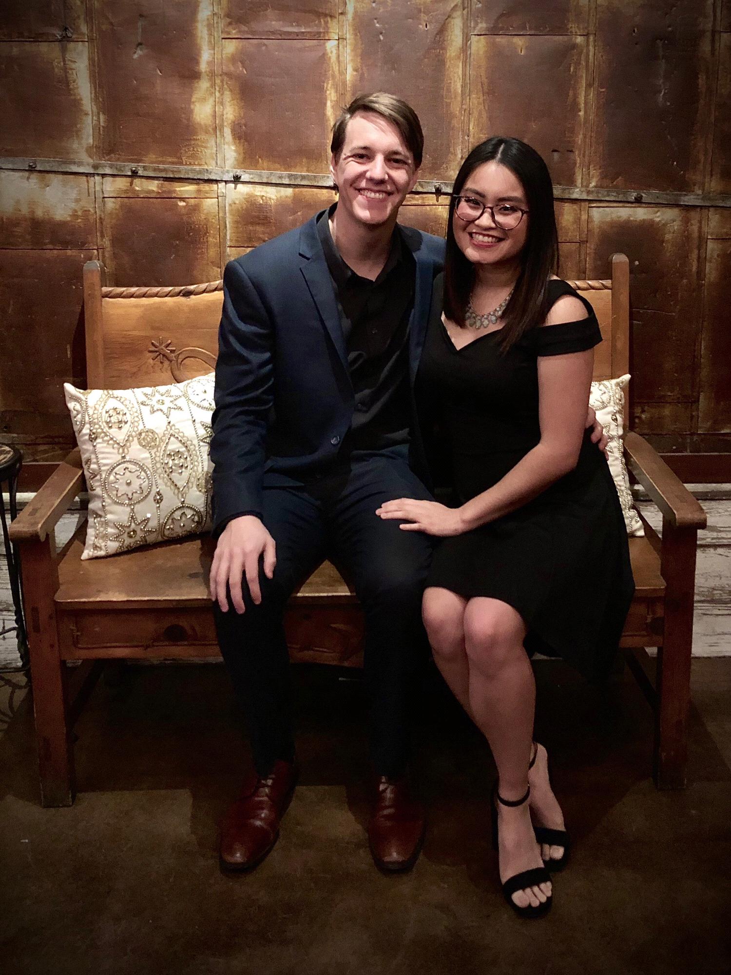 Our first Valentines together. We didn’t realize it was going to be Valentine’s Day until three days before. Noah planned an amazing date with 48 hrs to spare.