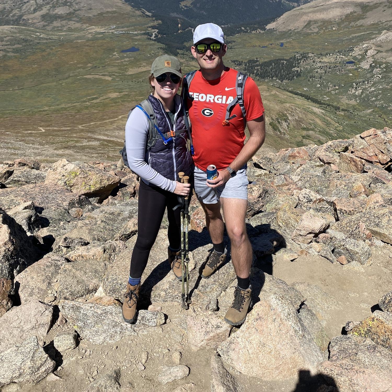 The top of Mt. Bierstadt! 🗻