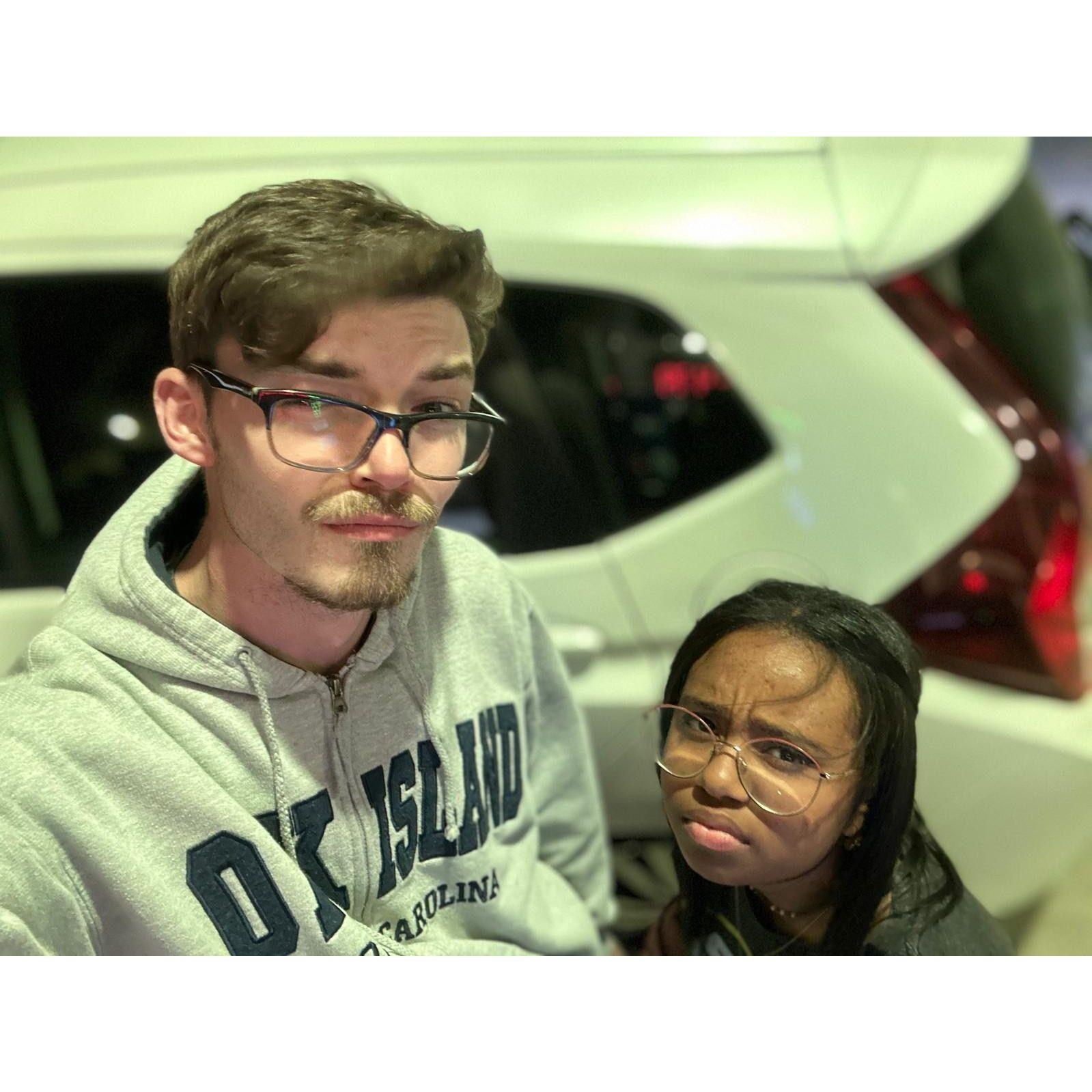 Freleigh's famous picture taking face.