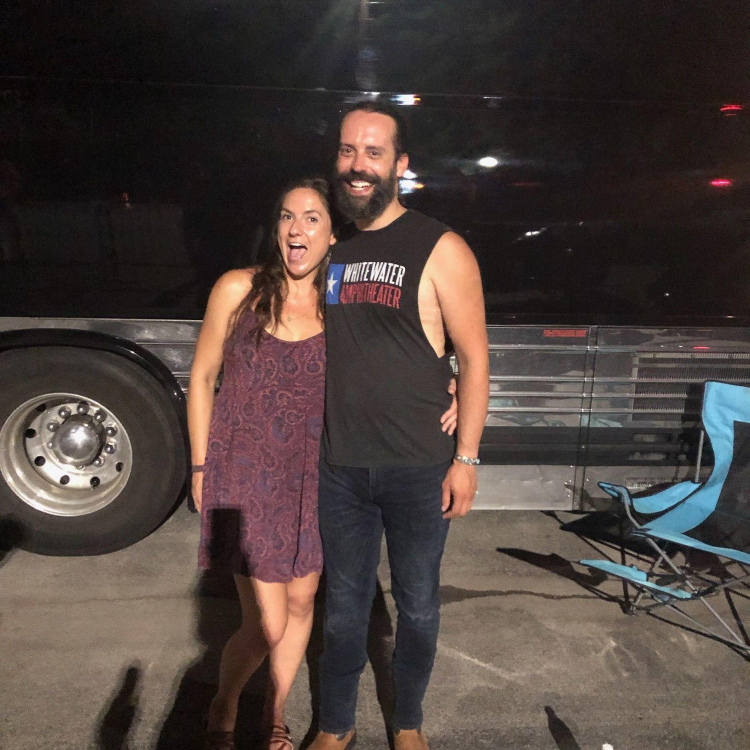 Post-show (The Steel Woods) at the Shed in Maryville, TN