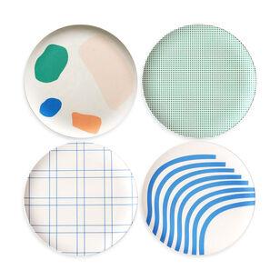 Bamboo Dessert Plates - Set of 4