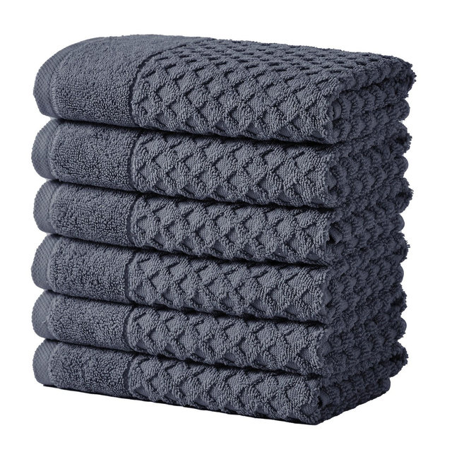 Cotton Quick-Dry Textured Towels - Great Bay Home .