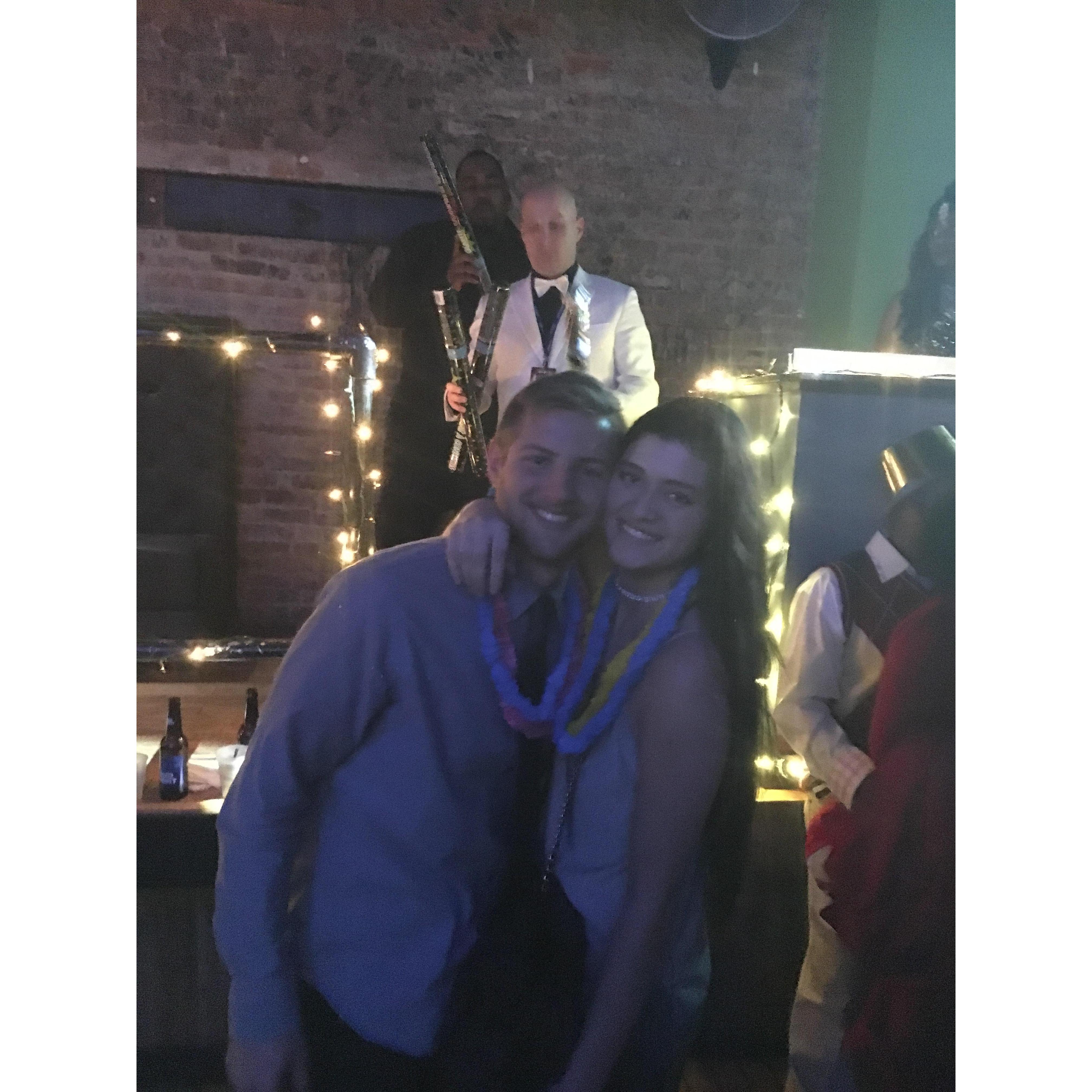 NYE (Andrea's birthday) in Indy 2016