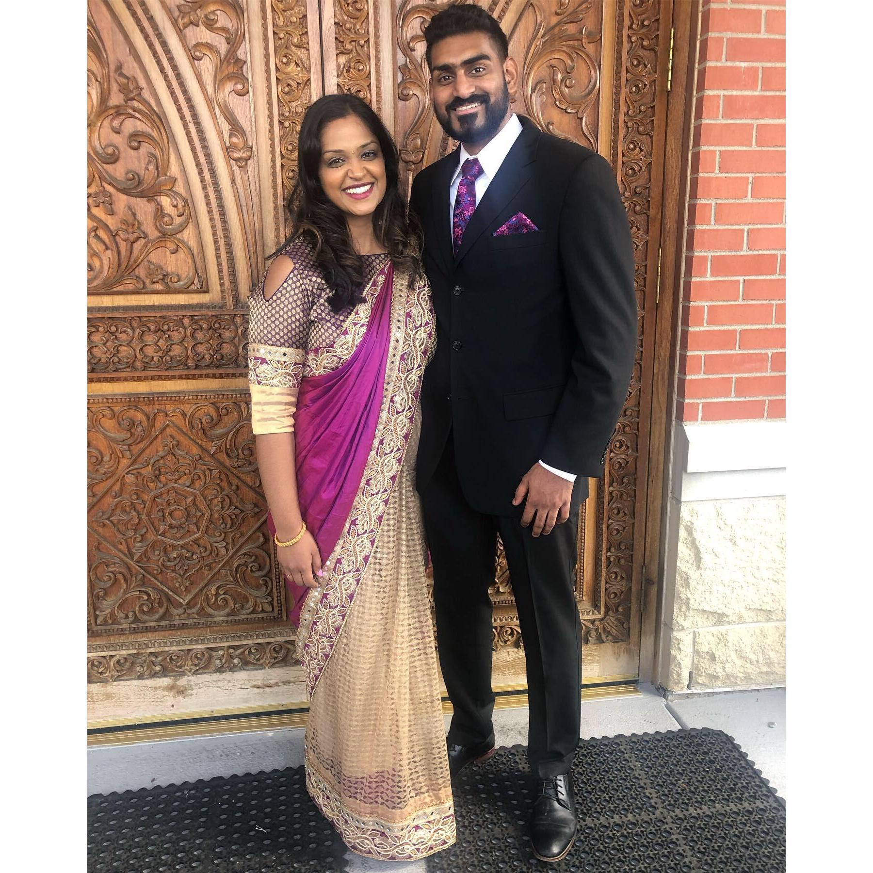 Malisa & Abin's wedding in Chicago