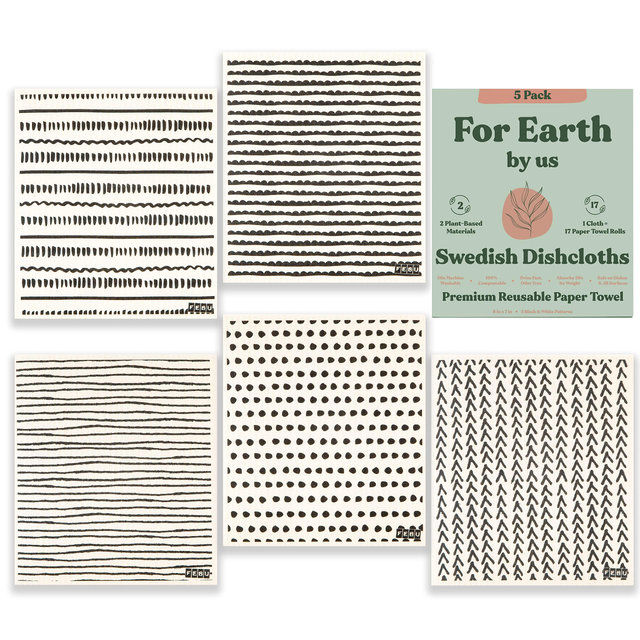FEBU Swedish Dishcloths for Kitchen