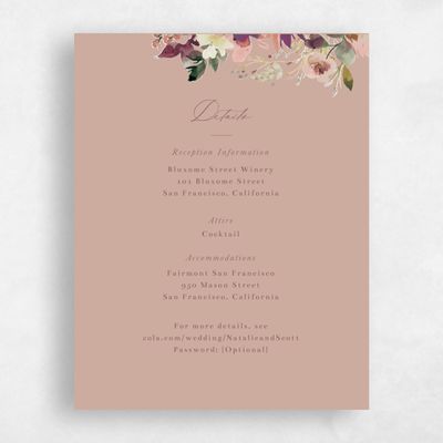 Latte, Brown Wedding Enclosure - Ciliegio