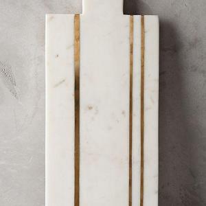 Brass Inlay Cheese Board