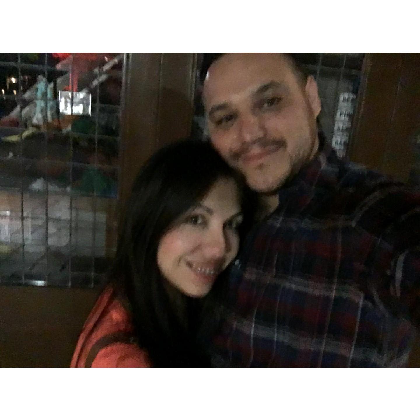 First picture and first date together ❤