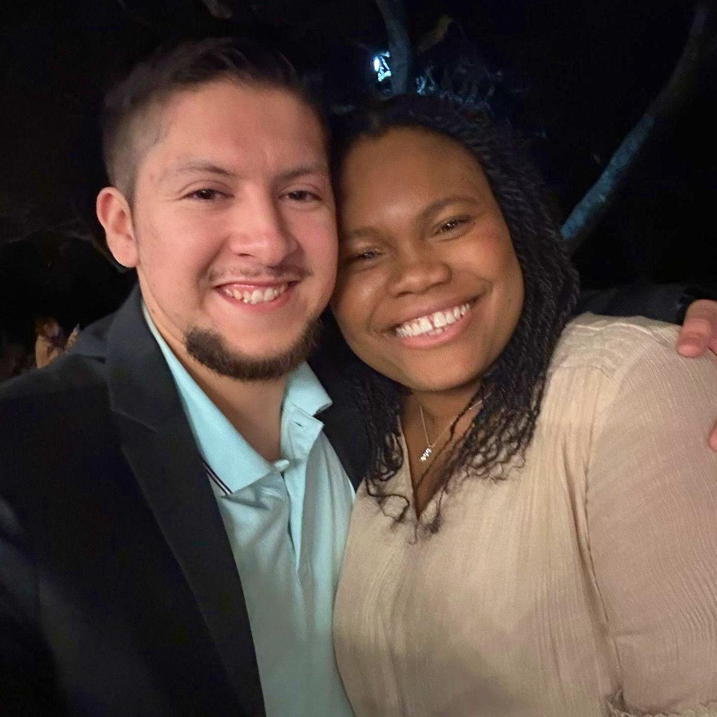 Our first wedding
