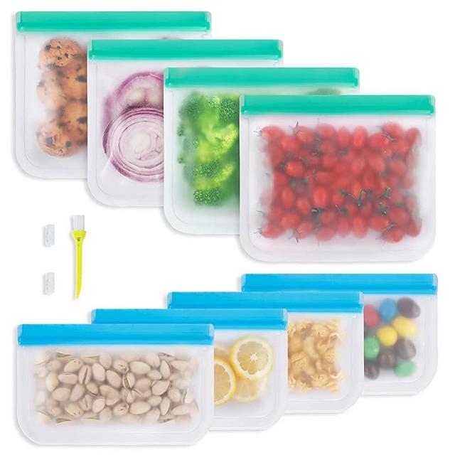 7pcs/set Refrigerator Organization Boxes Kitchen Storage Organizer Set with  Lids for Food Drinks Vegetable Fridge Stackable Bins - AliExpress