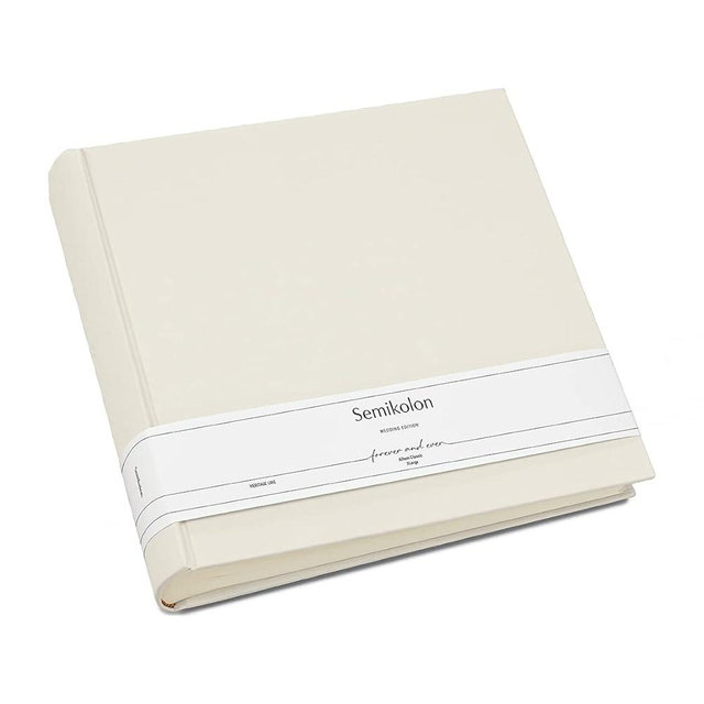 Semikolon - Classic Event Photo Album Wedding Edition, Chamois - 130 Pages
